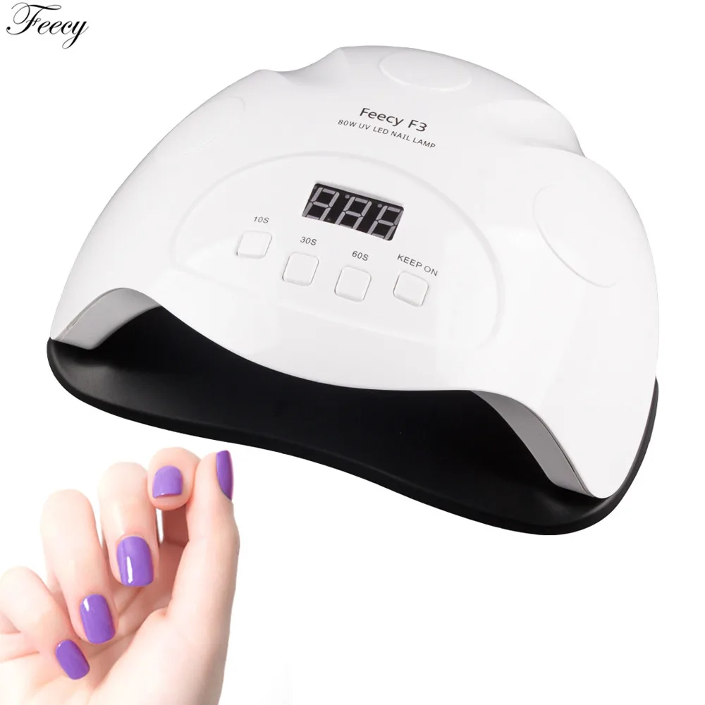 

Lamp for Manicure UV LED Nail Lamp 80W Nail Dryer Lamp for Gel Varnish 42LEDS Lampe Drying All ABS UV LED Lamp Electric 100-240V