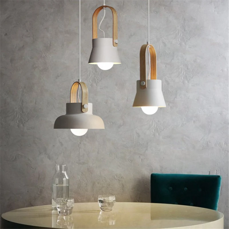 

Modern LED Pendant Lights Lighting Home Decor Pendant Lamp Creative Macaron Bedroom Restaurant Bar Cafe Loft Kitchen Fixtures