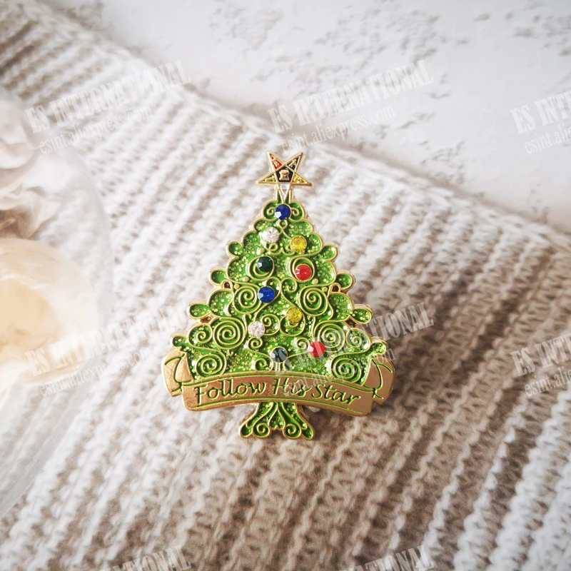 Масонская эмблема значок булавки на лацканы масон вольный каменщик Размер 3*3 7 см