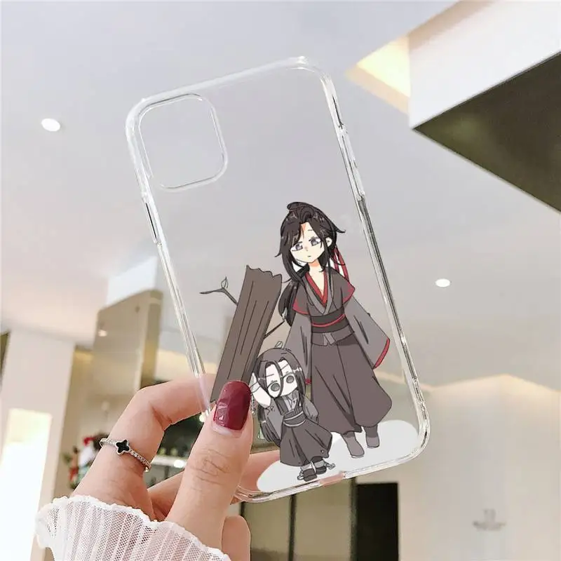 

Grandmaster Mo Dao Zu Shi MDZS Phone Case Transparent soft For iphone 5 5s 5c se 6 6s 7 8 11 12 plus mini x xs xr pro max