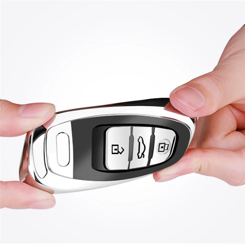 Новинка ТПУ автомобильная лампа для Audi A1 A3 A4 A5 A6 A7 A8 Quattro Q3 Q5 Q7 2009 2010 2011 2012 2013 2014 2015