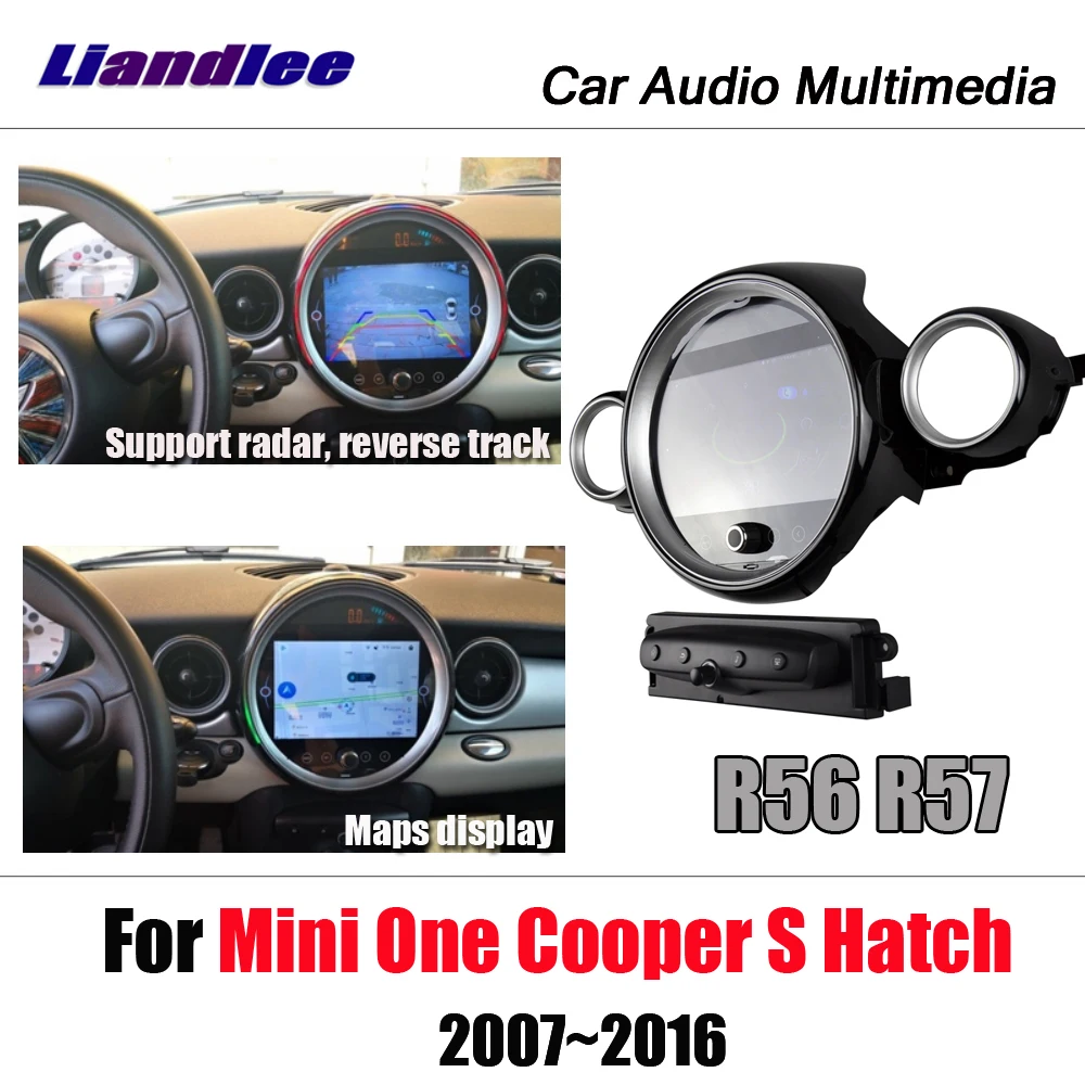 Liandlee Android для Mini One Cooper S люк R56 R57 автомобильный стерео экран видео Wifi BT Carplay карта gps-навигатор мультимедиа