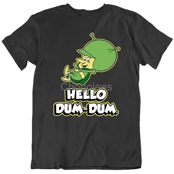 The Great Gazoo Hello Dum Flintstone мультяшная футболка подарок новинка от нас | Мужская одежда