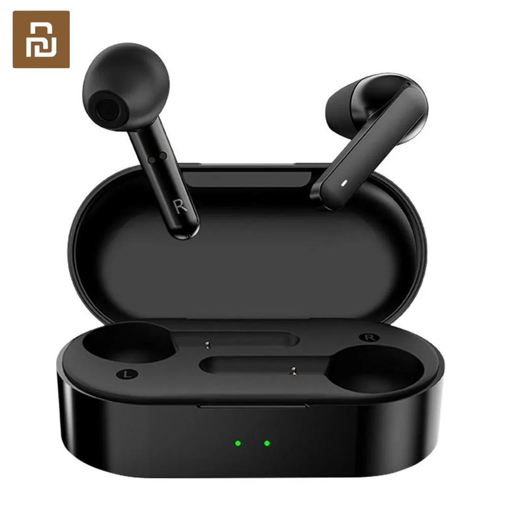Оригинальные MI T3 TWS Bluetooth 5 0 наушники HiFi Mic CVC DSP шумоподавление Smart Touch двусторонние