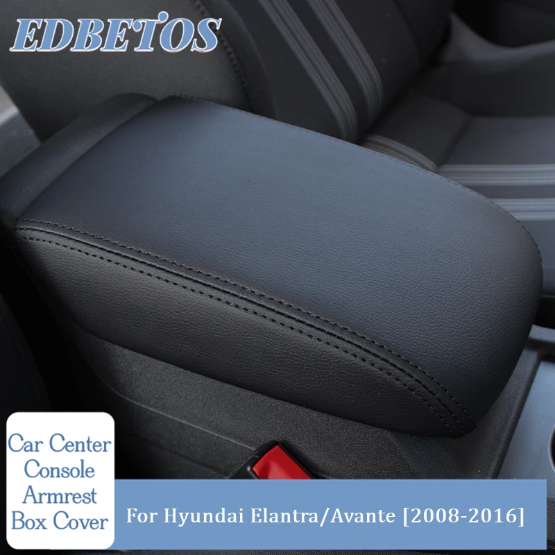 Чехол для подлокотника автомобиля для Hyundai Elantra/Avante i35 2008-2016 матовая пылезащитная подушка интерьерные аксессуары.
