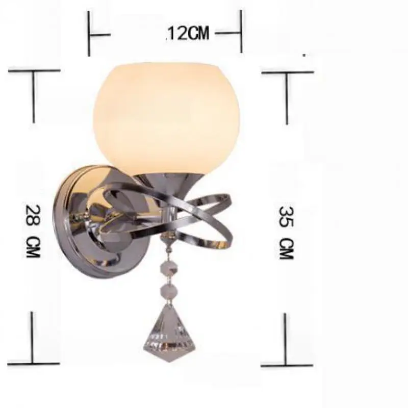 Современная простая светодиодная настенная лампа прикроватный светильник для