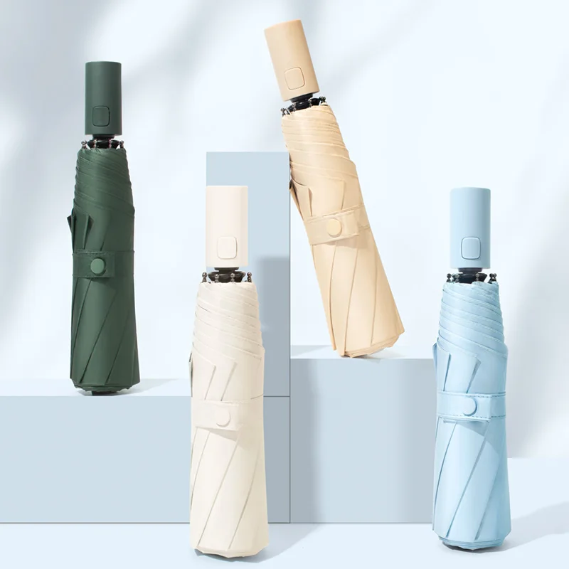 Милый Карманный Зонт от дождя для женщин японский уличный с УФ защитой складной