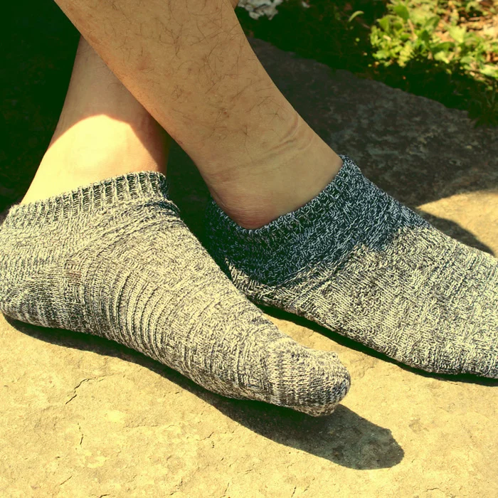 

Men's High Quality Simple Fashion Thick Line Ankle Socks Non-Slip Breathable Classic Business Socks Sports Socks Absorbent Sweat