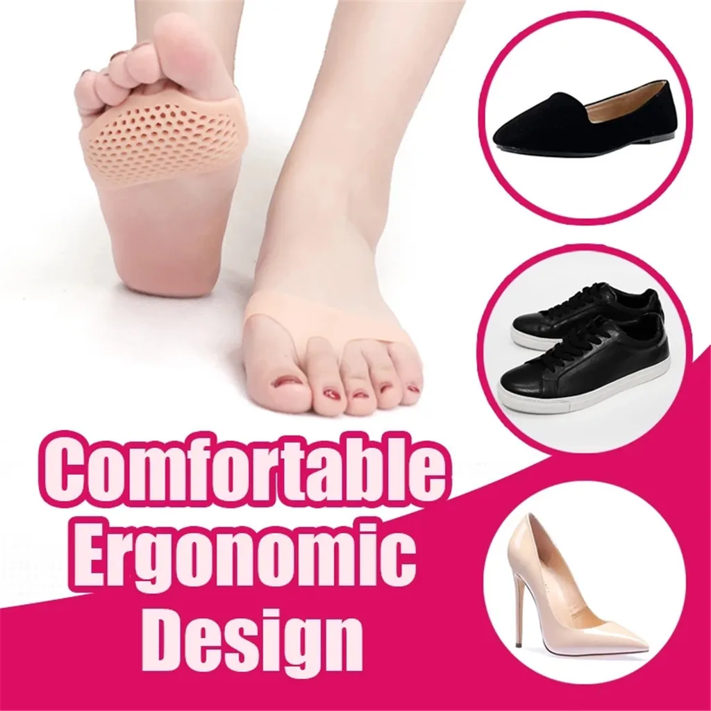 Силиконовые стельки на высоком каблуке дышащие для обуви забота о здоровье