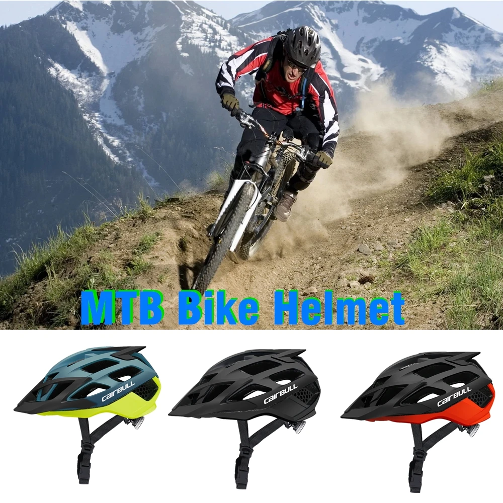 

Cairbull PC+EPS Cycling Helmet In-mold Safety Riding Bike Helmet MTB Road Racing Downhill Mountain Bicycle Helmet Casco Ciclismo