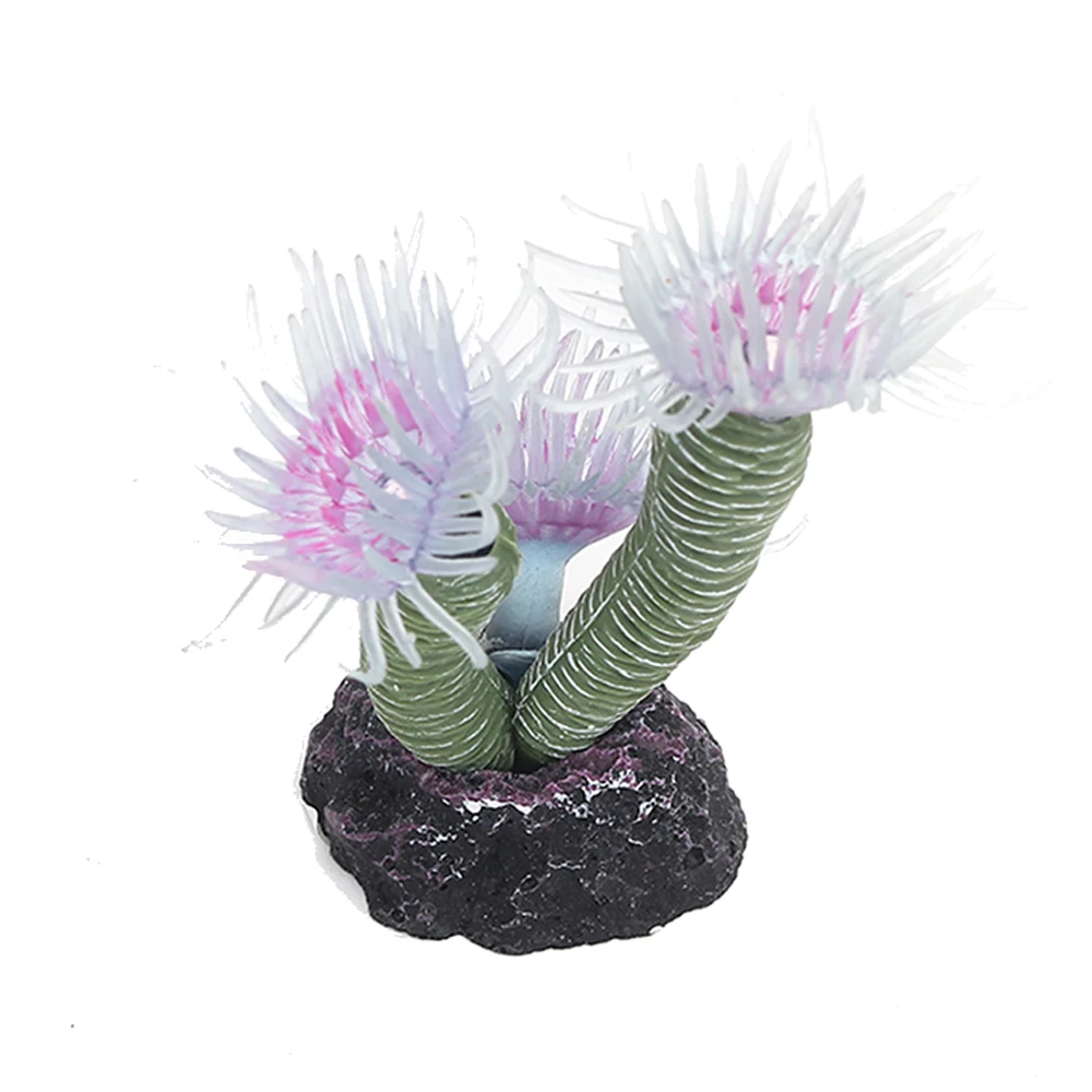 

Small Artificial Coral Fish Tank Artificial Simulation Decoration Aquarium Landscaping Plants Water Grass Ornament Aquarius
