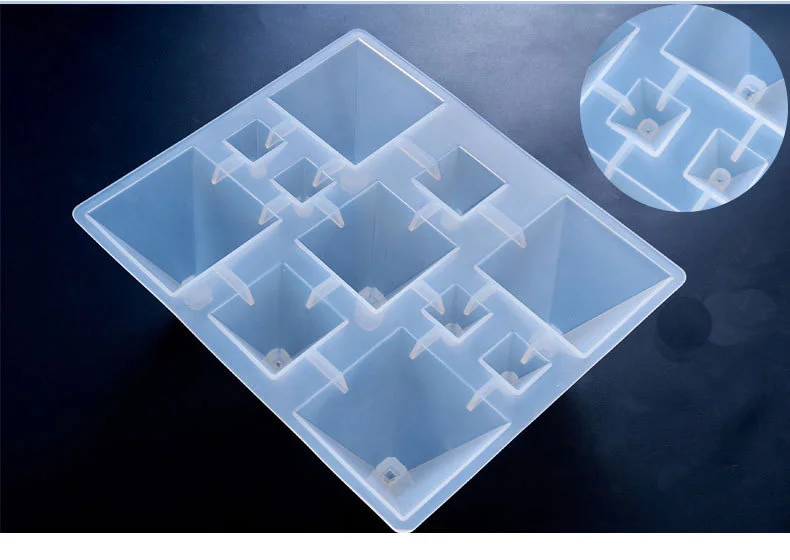 1 шт. силиконовая форма для украшений в форме пирамиды | Украшения и аксессуары