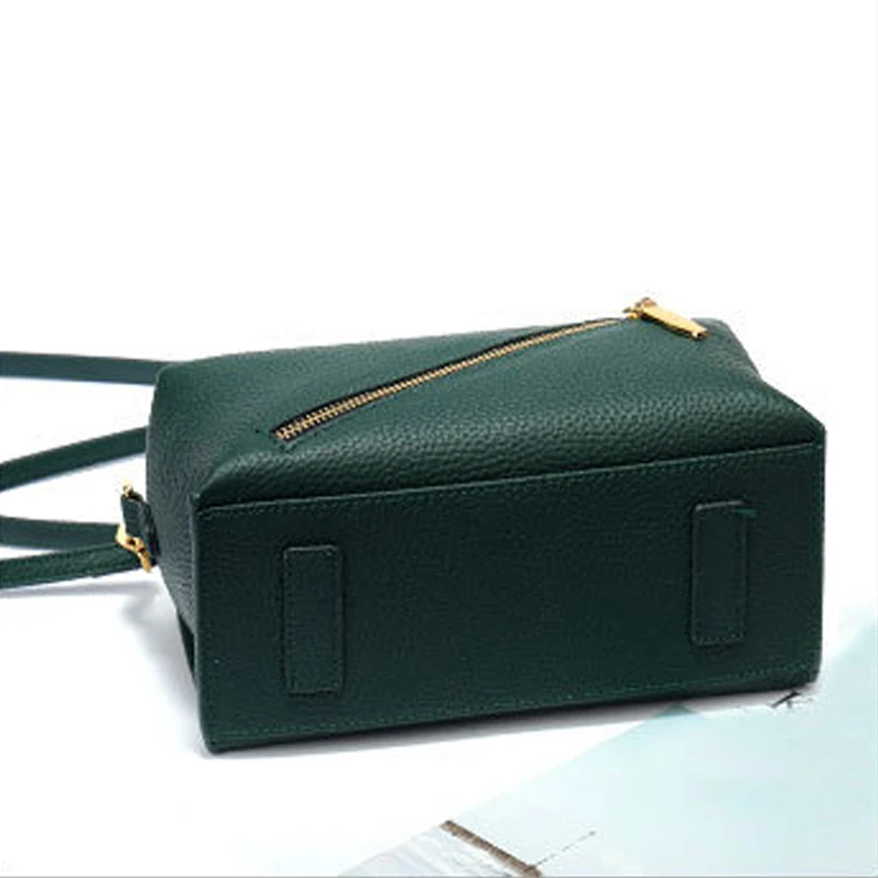 Brand crossbody bags for women Fashion Small Square Bag Genuine Leather bags women Zipper shoulder messenger bag sac main femme