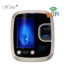 WIFI TCP/IP USB Biometric Face Facial Fingerprint Recognition RFID Card Door Access Control System Time Clock Office Attendance