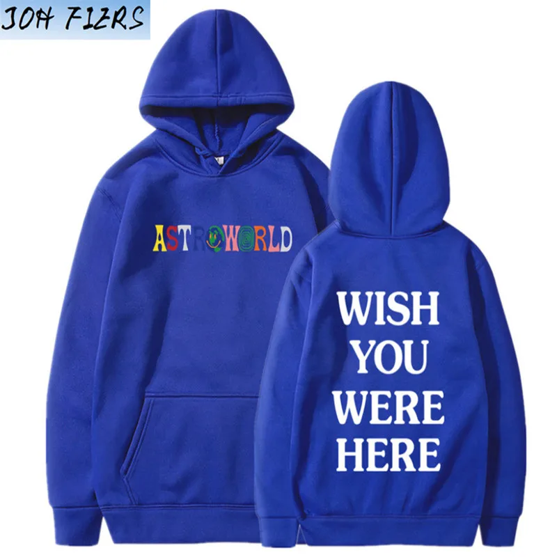Новые толстовки с капюшоном с надписью «TRAVIS SCOTT ASTROWORLD WISH YOU WAS HERE», модная толстовка с капюшоном с надписью «ASTROWORLD», уличная одежда для мужчин и женщин, пуловер, толстовка