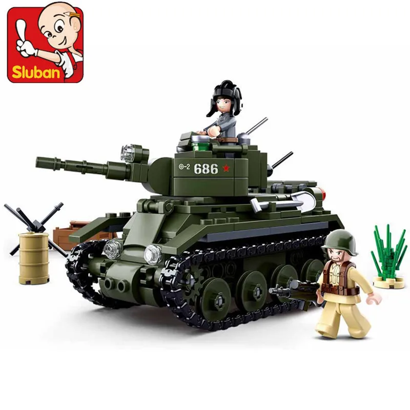 347 штук военный WW2 Вторую мировую войну BT 7 Танк модель строительных блоков в форме