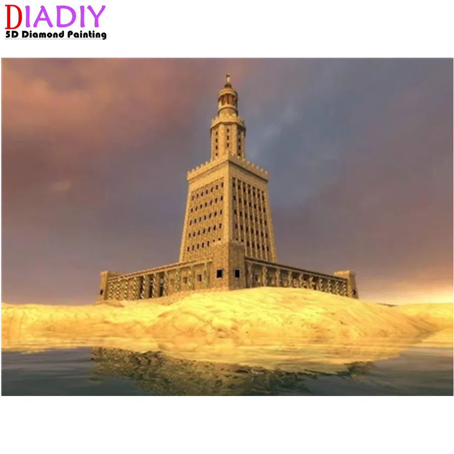 

Набор для алмазной вышивки «Семь чудес мира»