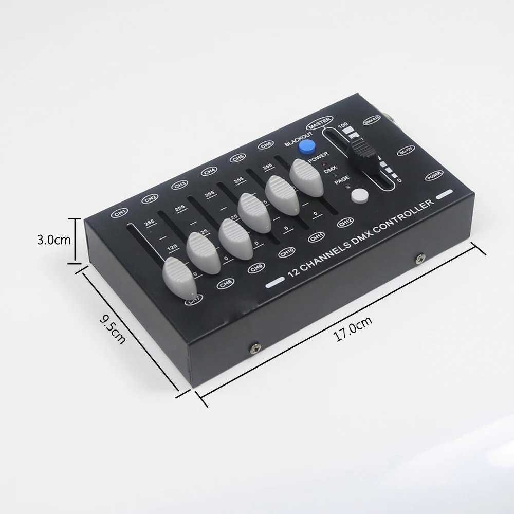 2020 New Mini 12ch DJ Controller Equipment DMX512 Console Home Entertainment Stage Lighting Moving Head Led | Лампы и освещение