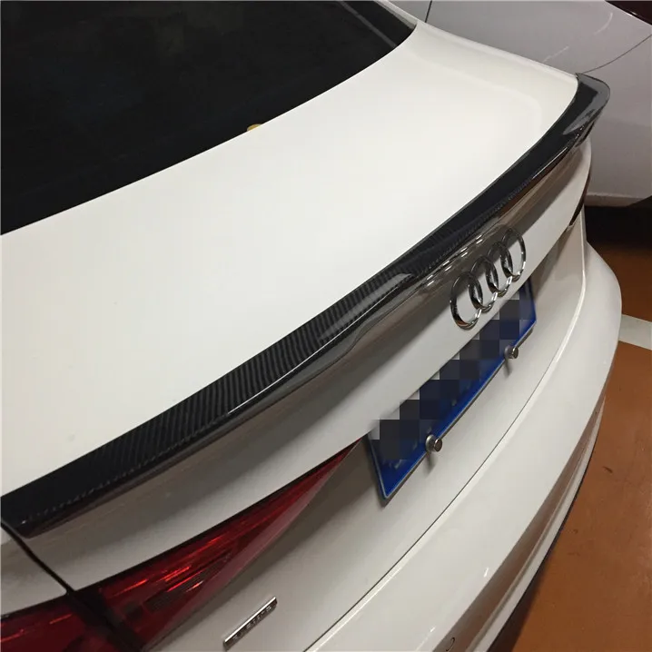 Спойлер из углеродного волокна для AUDI A4 2009-2014 m4 sty высокого качества A4L спойлер |