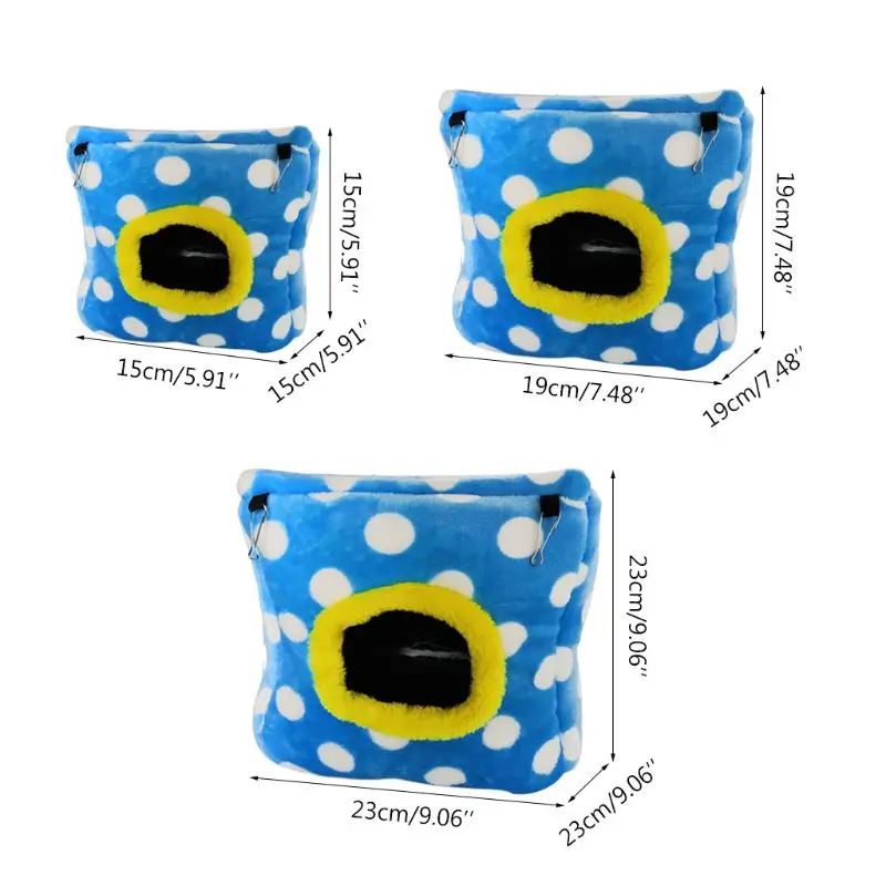 Большая Птица уютная хижина гнездо Зимний теплый плюшевый домик для птиц висячая