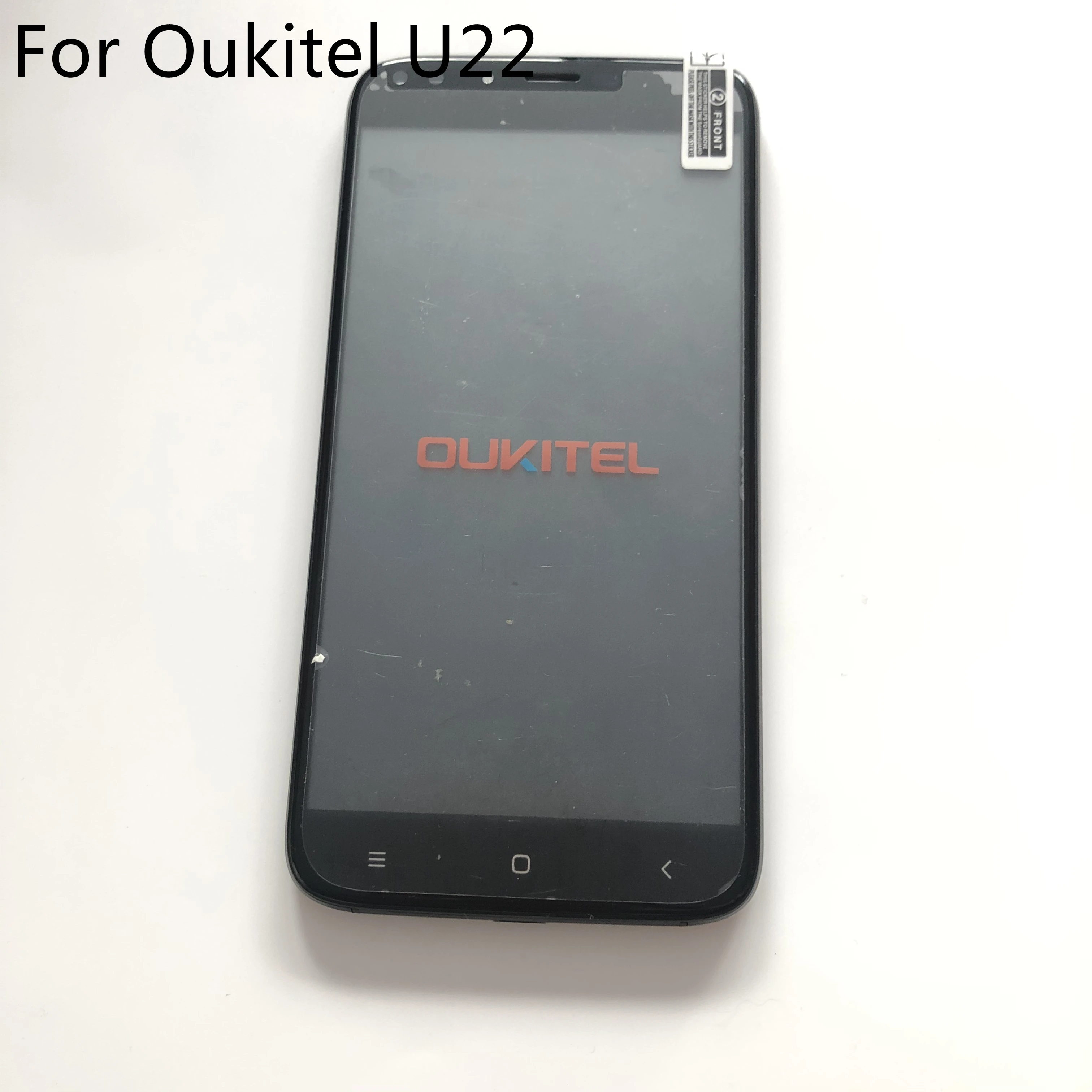 Б/у Oukitel U22 ЖК дисплей + сенсорный экран рамка для смартфона MTK6580A четырехъядерный