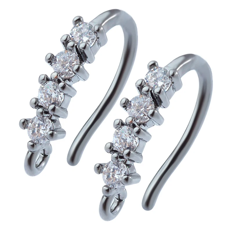 Латунные ювелирные изделия женские серьги крючки гипоаллергенные французские