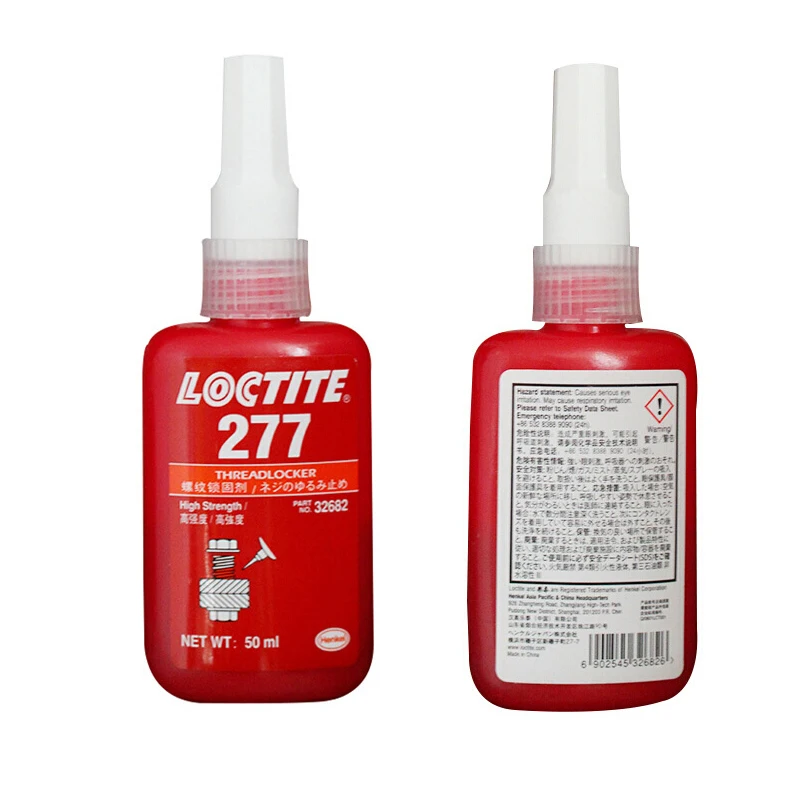 Высокопрочный Химически стойкий клейкий винтовой герметик Loctite 277 герметичный