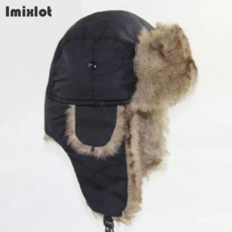 Зимняя шапка-ушанка унисекс | Аксессуары для одежды