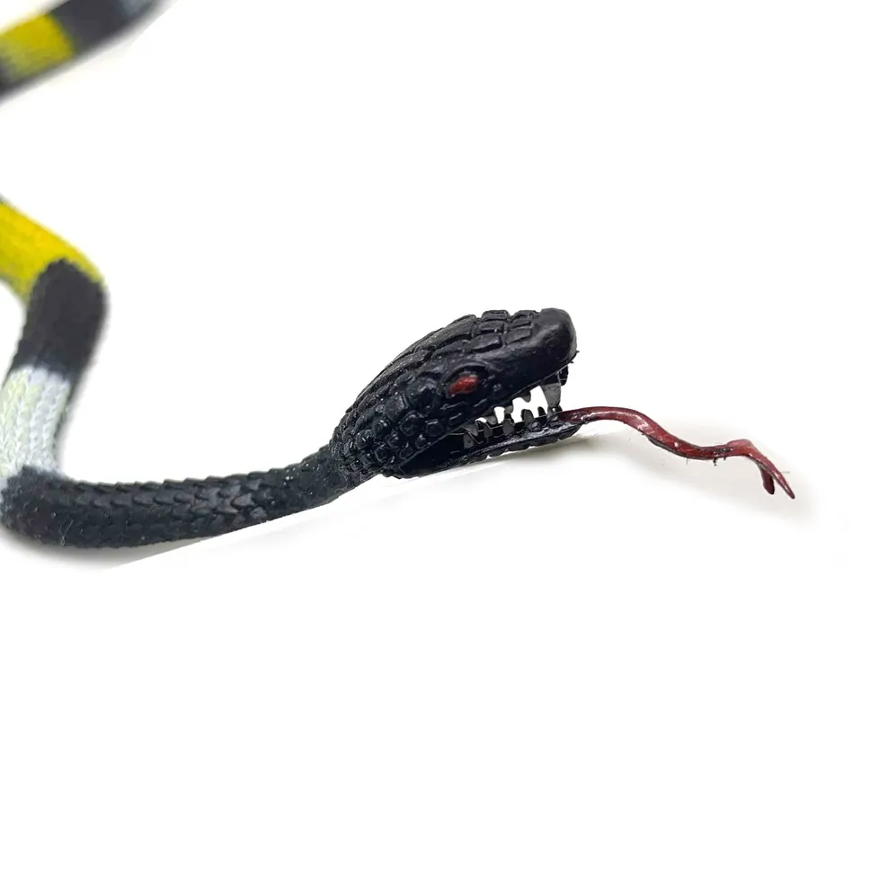 

Rubber Fake Snake Toy For Kids, Halloween Haunted House Tricky Funny Prank Spoofing Toy For Party