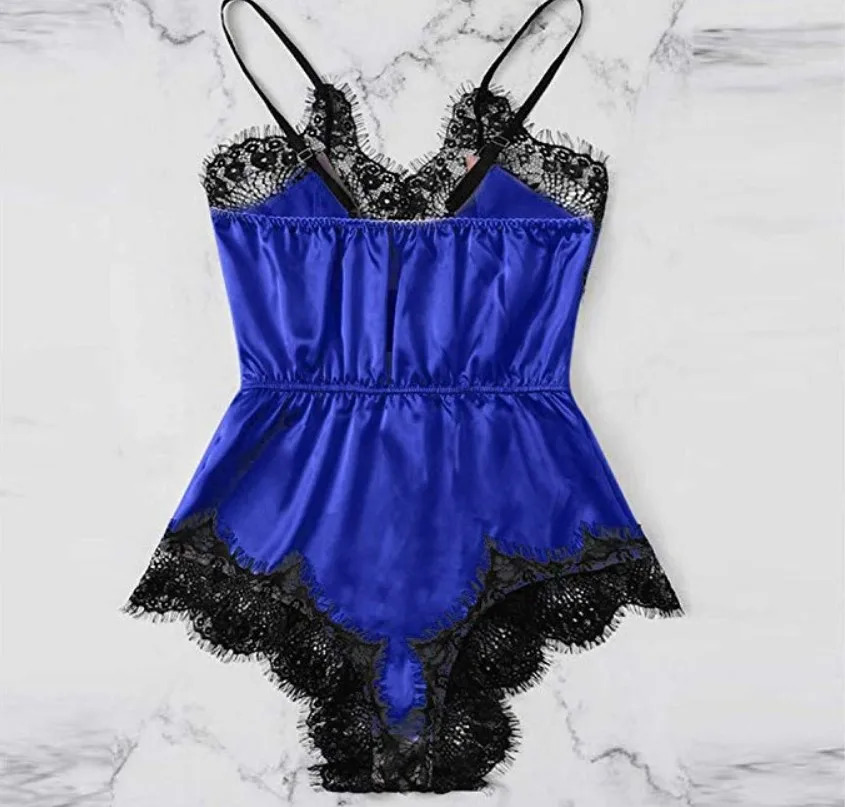 Пикантное нижнее белье пижамы для женщин кружевной пижамный комплект пижама с