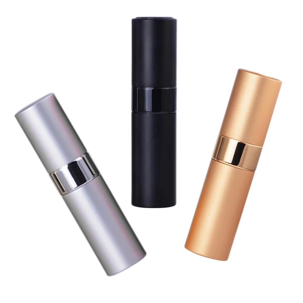 

3pcs 8ML Perfume Subpackage Bottles Refillable Empty Containers Glass Spray Bottles for