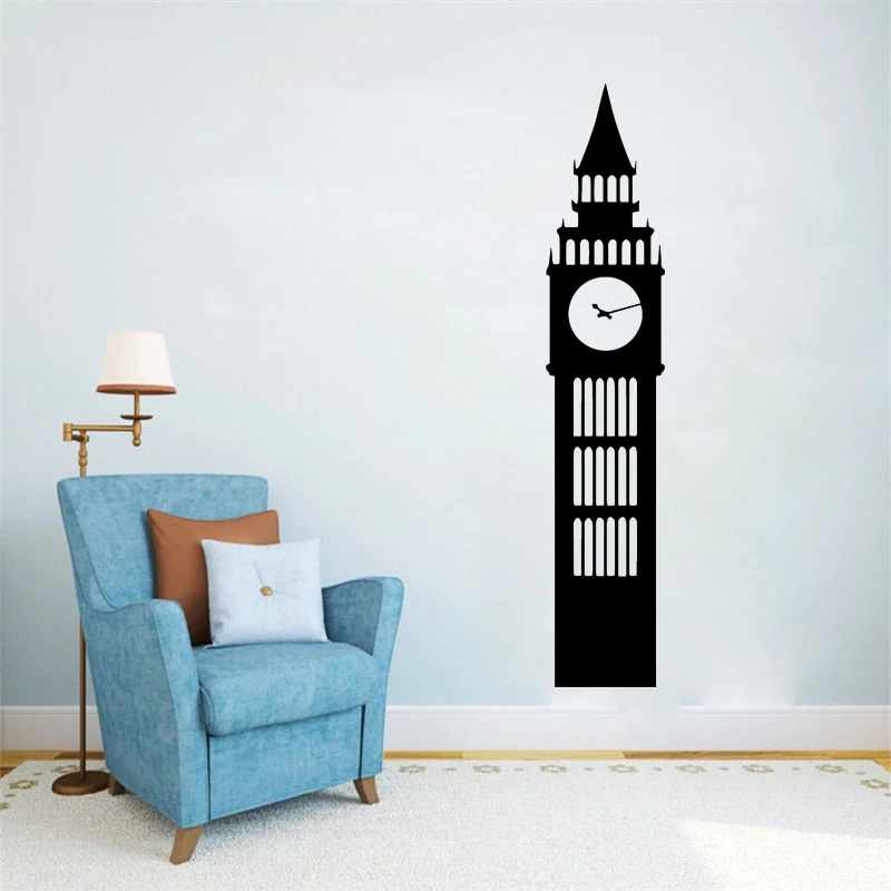 Мультфильм Биг Бен постер для детской комнаты Виниловые Настенные стикеры обои