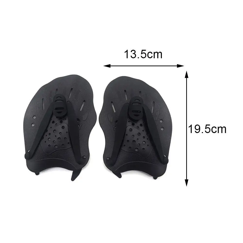 

Swimming Paddles Training Adjustable Hand Webbed Gloves Flippers Kids For Men Fins Pad Women Z5T9