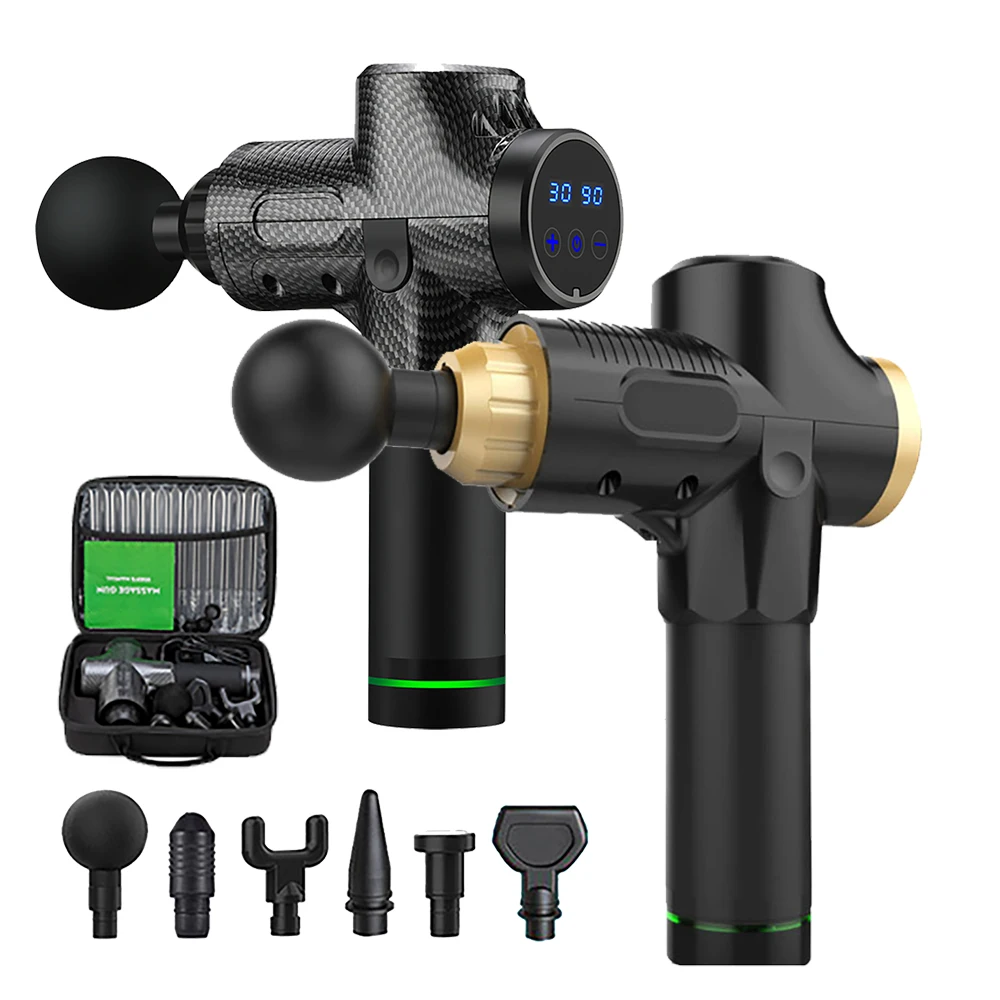 

Massage Gun Sport Therapy Muscle Massager Body Relaxation Pain Relief Slimming Shaping Massager Fascia Gun