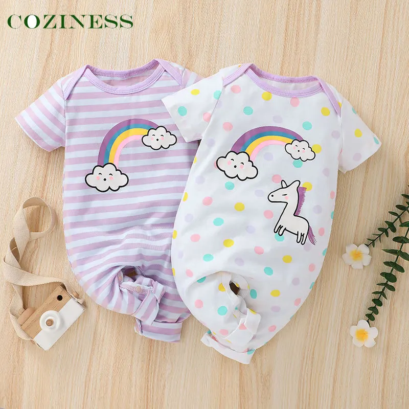 

Детская тонкая светильник шащая одежда с коротким рукавом для девочек 0-12 м