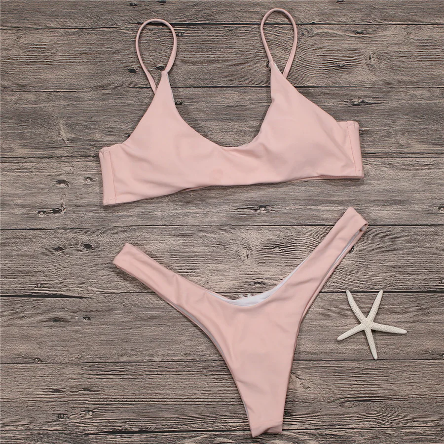 Пикантное микро-бикини 2019 купальник женский Женская пляжная одежда стринги в