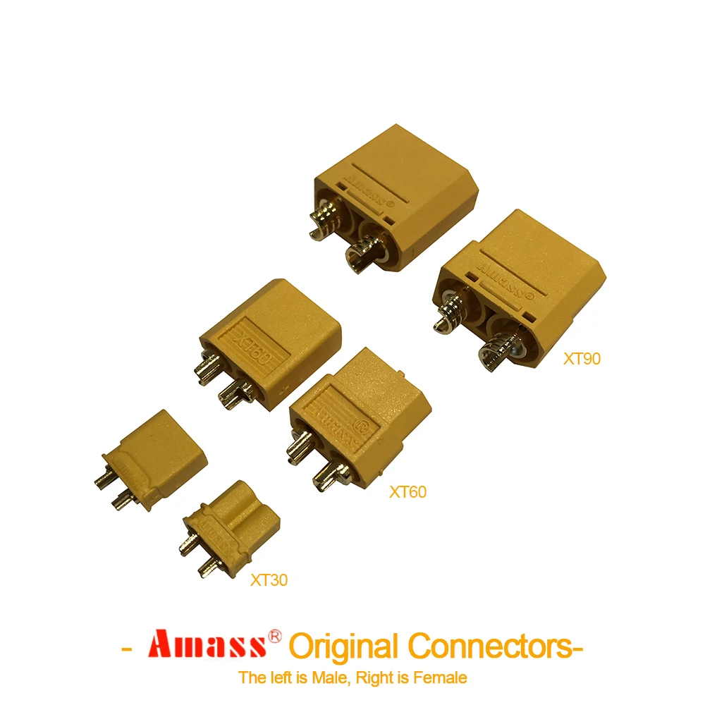 конвертер amass xt90 xt60 xt30 штекерный гне