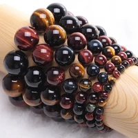 natural semi precious tigereye stone bracelets color tigereye 6mm 20mm beads ab 2a grade bracelets 2020 new fashion