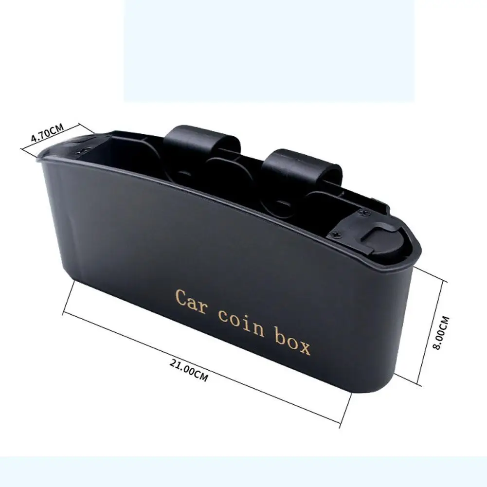 

Portable Car Auto Door Side Hanging Garbage Coin Case Plastic Phone Holder Storage Box Car Accessories Supplies Products