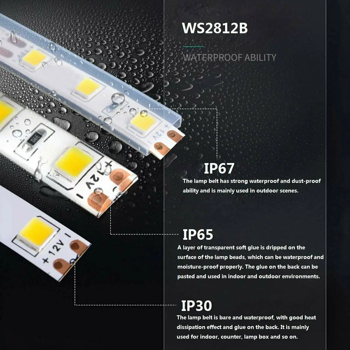 DC5V WS2812B WS2812 5050 RGB индивидуально адресуемый светодиодный фонарь с 21key RF пультом