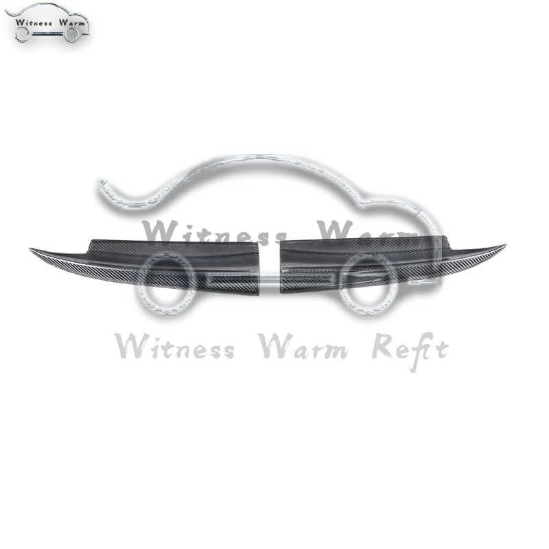 Передник CLA W117 из углеродного волокна для заднего бампера и боковых губ передник