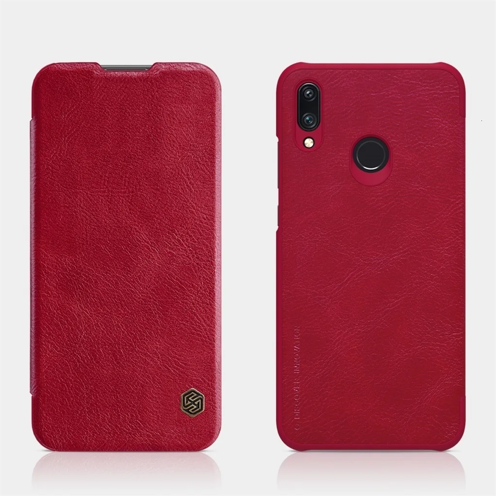 Для huawei P Smart чехол Nillkin QIN серия Filp Кожаный чехол-кошелек для huawei P Smart 6,21 дюймов