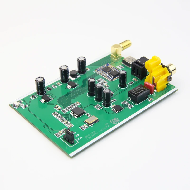 Ресивер QCC5125 с Bluetooth на коаксиальный 24 бит 96 кГц оптоволоконный модуль 5 0