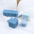 Силиконовая форма для свечей с большими пузырями, восковая штукатурка форма для изготовления бетона, большая пирамида, круглый шар Рубика, для выпечки шоколада