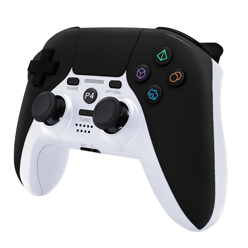 

bluetooth Wireless for PS4 Gamepad Six-axis Double Vibration Touch Pad for P4 Gamepad With Light Bar Gamepads Games Accessories