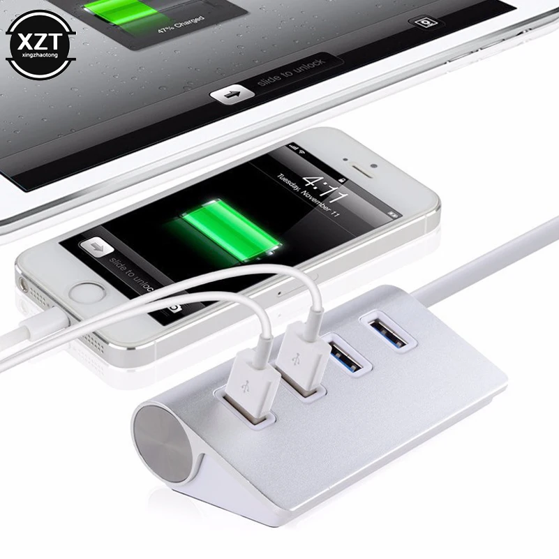 Концентратор USB 3 0 высокоскоростной разветвитель с портом 4/7 портов адаптером