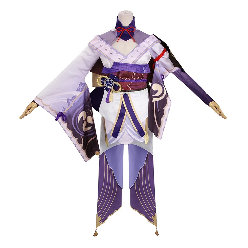 

Genshin Impact Cosplay Costumes Traveler Yíng Thunder God Barr Cosplay Game Anime Suit Female Spot Halloween Christmas