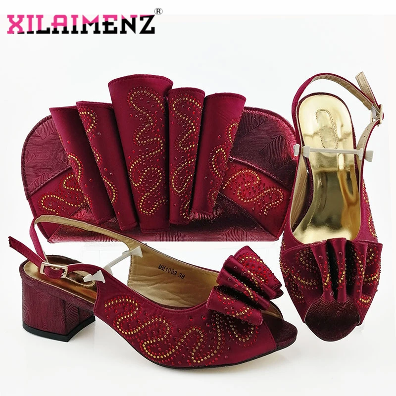 Новое поступление Осенние босоножки и сумки яркого цвета модные африканские