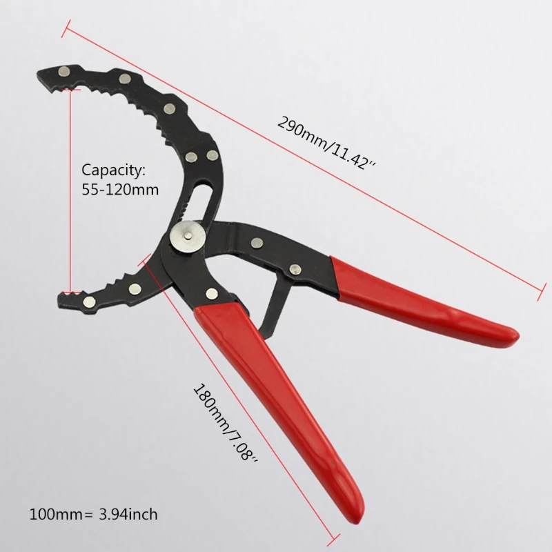 

12 " Adjustable Pliers Filter Wrench Repair Disassembly Durable Pliers Removal