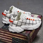 Женские дышащие кроссовки для бега, модная мужская обувь для бега, удобная повседневная спортивная обувь унисекс на толстой подошве, Zapatillas Mujer